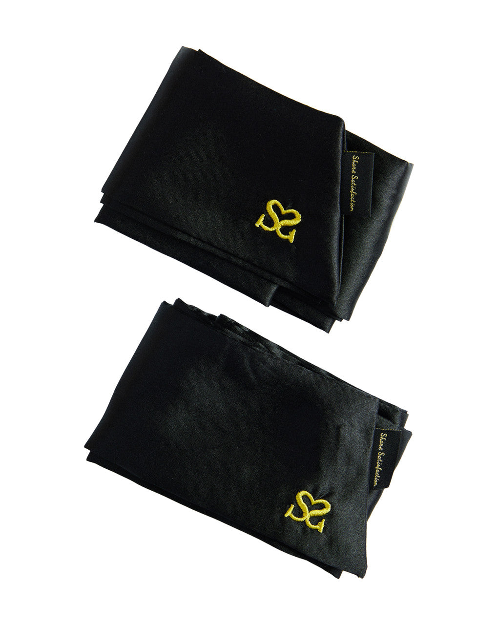 Share Satisfaction Luxury Bondage Ties - Black