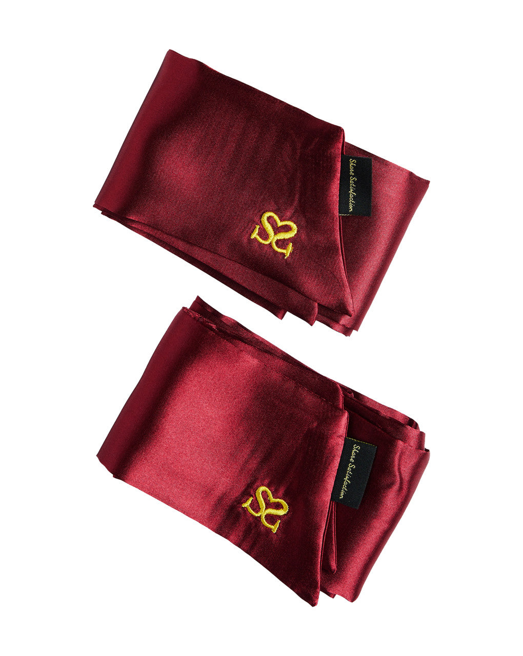 Share Satisfaction Luxury Bondage Ties - Burgandy