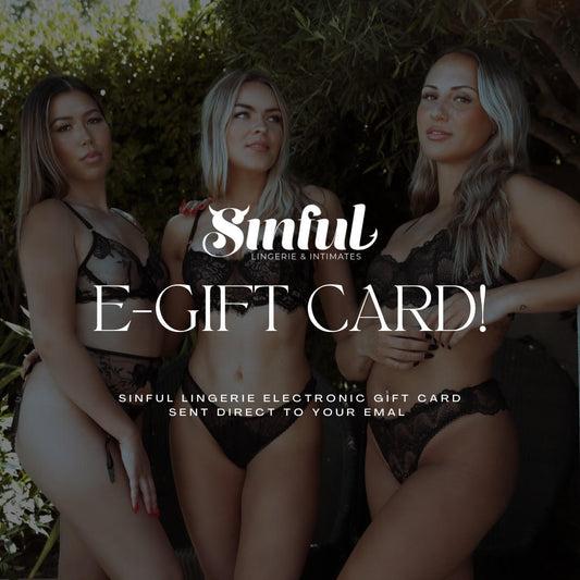 Sinful Lingerie e-Gift Card